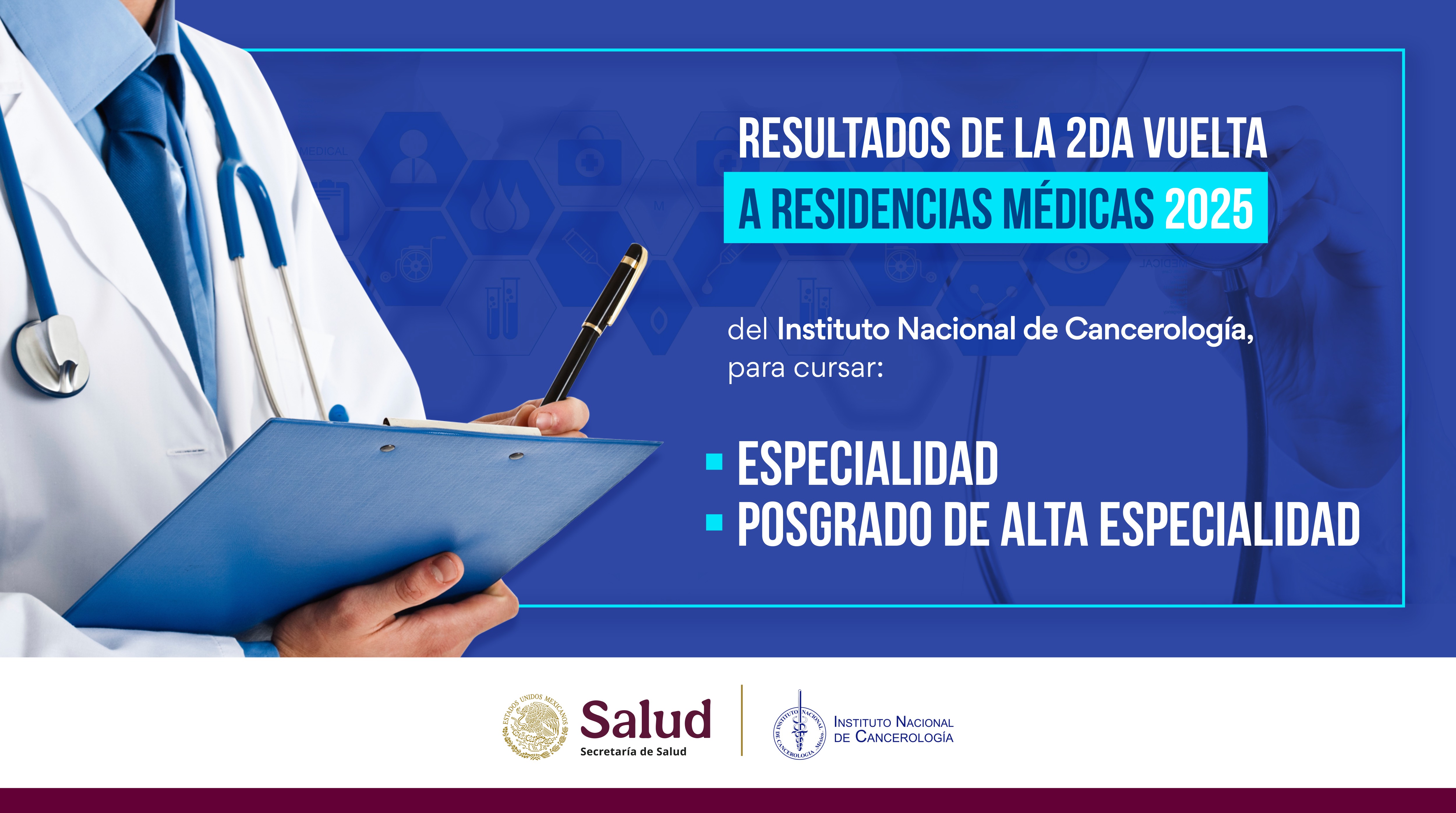 Resultados de la Segunda Vuelta a Residencias Médicas Ciclo 2025