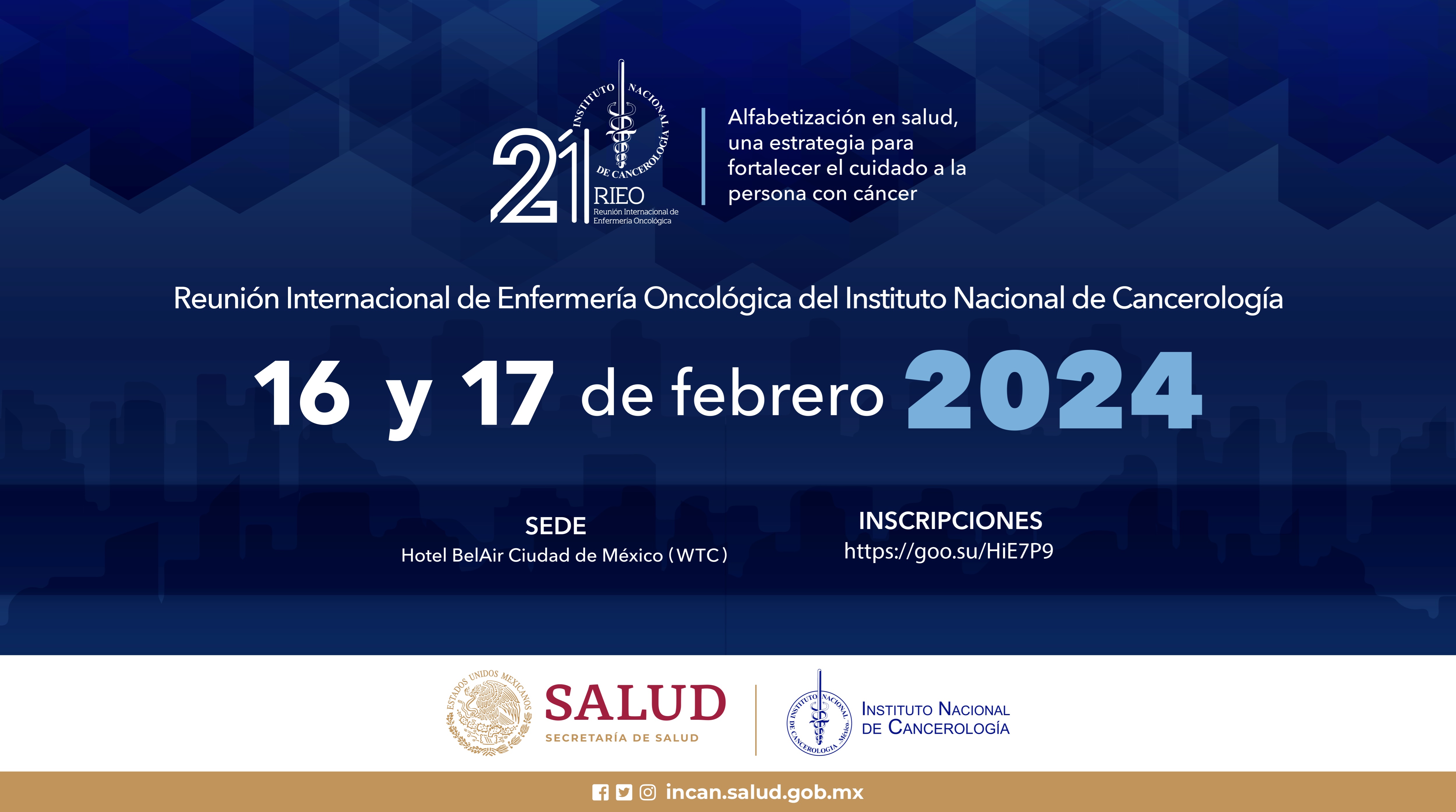 Reunión Internacional de Enfermería Oncológica (RIEO) 2024